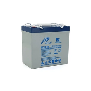 Батарея до ДБЖ Ritar 12V 55Ah (EV12-55) зображення 1