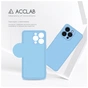 Чохол до мобільного телефона ACCLAB SoftShell Apple iPhone 15 Pro Max Light Blue (1283126586507) - зменшене зображення 5