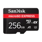 Карта пам'яті SanDisk 256GB microSDXC class 10 UHS-I U3 A1 Express (SDSQXFN-256G-GN4NN) - зменшене зображення 1