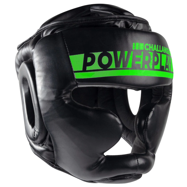Боксерський шолом PowerPlay 3048 Чорно-Зелений S (PP_3048_S_Bl/Green) - picture 3
