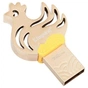 USB флеш накопичувач Kingston 32GB Rooster Metal Gold USB 3.1 (DTCNY17/32GB) - зменшене зображення 2