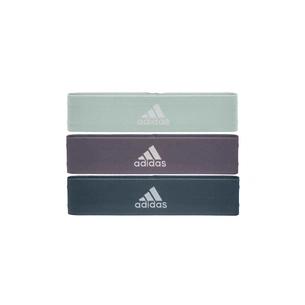 Еспандер Adidas Resistance Band Set (L, M, H) ADTB-10711 Набір Зелений, Фіолетовий, Темно-синій (885652018753) picture 1