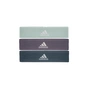 Еспандер Adidas Resistance Band Set (L, M, H) ADTB-10711 Набір Зелений, Фіолетовий, Темно-синій (885652018753) - preview 1