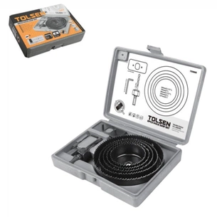 Коронка Tolsen коронок по дереву 8 предм 64-127 мм (75866) зображення 1