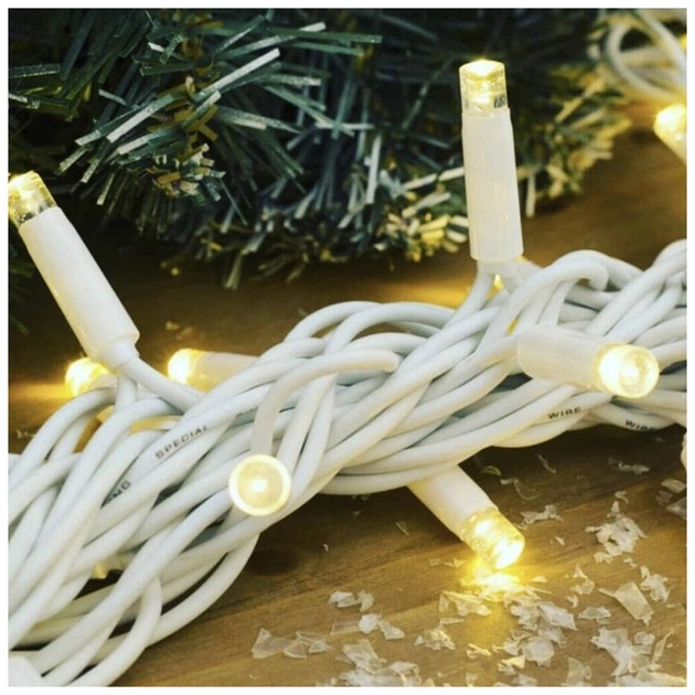 Гірлянда ColorWay 10м 100Led IP65 тепле біле світло (CW-GO-100L10WW) - picture 10