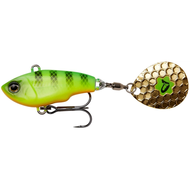 Блешня Savage Gear Fat Tail Spin 65mm 16.0g Firetiger (1854.11.72) - изображение 1