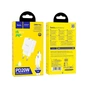 Зарядний пристрій HOCO C80A Plus Rapido PD20W+QC3.0 charger set(C to C) White (6931474779908) - зменшене зображення 8
