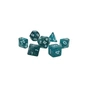 Набір кубиків для настільних ігор Games 7 Days Glitter 7 Dice Set - Aqua (g7dglit09) - зменшене зображення 1