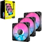 Кулер до корпусу Corsair iCUE Link RX120 RGB PWM Triple Pack (CO-9051018-WW) - зменшене зображення 4