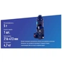 Домкрат Vitol DB-05004K/T90504S, телескопічний, гідравлічний, 5т, min 216мм, max 413мм, валіза (DB-05004K) - зменшене зображення 5