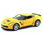 Машина Uni-Fortune CHEVROLET CORVETTE C7 жовтий (554039М(С)) - зменшене зображення 1