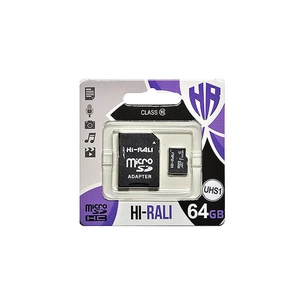 Карта пам'яті Hi-Rali 64GB microSDXC class 10 UHS-I (HI-64GBSDCL10-01) зображення 1
