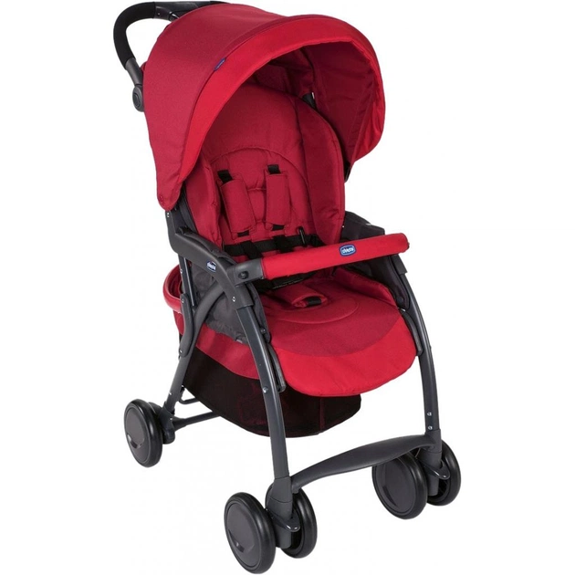Коляска Chicco Simplicity Complete Червона (79116.30) - изображение 1