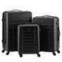 Набір валіз Wenger Amplar 3 в 1 (S,M,L) пластик, 4 колеса, чорний (653149) - зменшене зображення 2