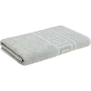 Рушник Home Line махровий бордюрний (сірий) 400 гр/м2, 70х140 см (179757) зображення 1