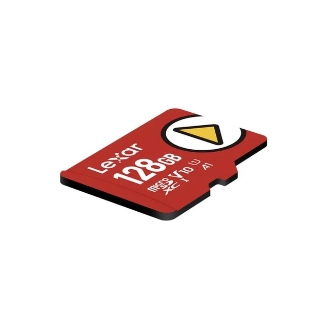 Карта пам'яті Lexar 128GB microSDXC class 10 UHS-I U3 V30 A2 Play (LMSPLAY128G-BNSNG) - изображение 1