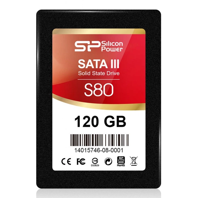 Накопичувач SSD 2.5" 120GB Silicon Power (SP120GBSS3S80S25) - зображення 1