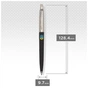Ручка кулькова Parker JOTTER 17 Originals UKRAINE Black CT BP вогняний Тризуб (15632_T0316u) - зменшене зображення 2