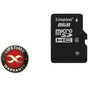 Карта пам'яті Kingston 8Gb microSDHC class 4 (SDC4/8GBSP) - зменшене зображення 1