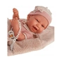 Пупс Antonio Juan Карла в ковдрі з м'яким вініловим тілом 42 см (5081) - зменшене зображення 4