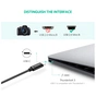 Дата кабель USB-C 2.0 AM to Mini 5P 1.0m US242 black Ugreen (50445) - зменшене зображення 4