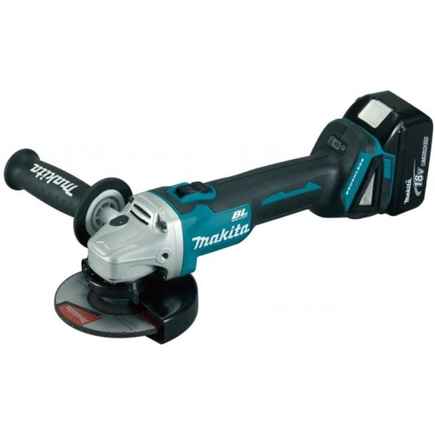 Шліфувальна машина Makita LXT, 3Аг х 2шт, кейс, 125 мм (DGA504RFE) - изображение 1