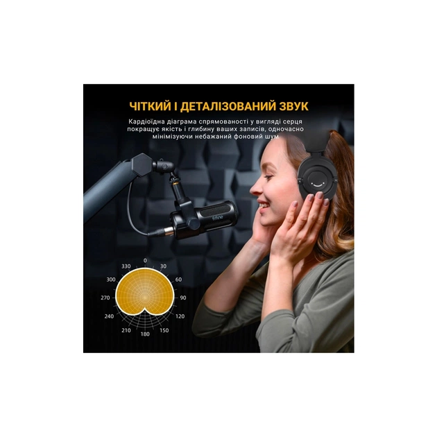 Микрофон Fifine Tank1 XLR Black (Tank1) - изображение 11