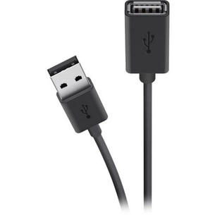 Дата кабель USB 2.0 AM/AF 3.0m Belkin (F3U153BT3M) зображення 1