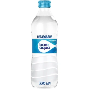Мінеральна вода BonAqua Негазована 330 мл (90382758) изображение 1