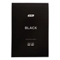 Альбом для рисования ZiBi (планшет) А4 BLACK, 20 листов, клееный блок, черный (ZB.1465-01) - уменьшенное изображение 1