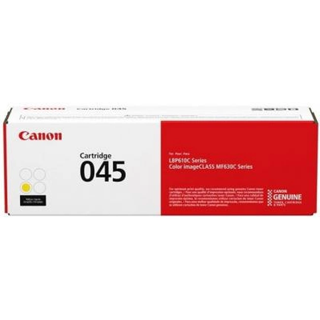Картридж Canon 045 Yellow (1239C002) - зображення 1