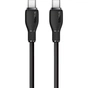 Дата кабель USB-C to USB-C 1.2m 100W black Baseus (P10355702111-00) - зменшене зображення 2