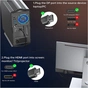 Кабель мультимедийный DisplayPort M to HDMI M 2.0m 4K60Hz Choetech (XDH01-BK) - уменьшенное изображение 8