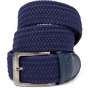 Ремінь Vintage Текстильний Синій (20520) - зменшене зображення 1