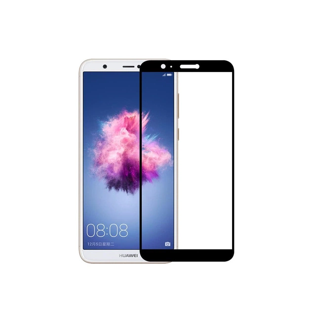 Стекло защитное PowerPlant Full screen Huawei P Smart, Black (GL604883) - изображение 1