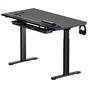 Геймерський стіл 1stPlayer F.A.S.T Black (FAST-1470-RGB-BK) - зменшене зображення 1