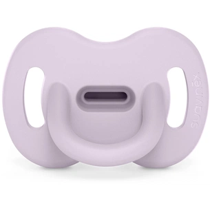 Пустушка Suavinex Colour Essence силіконова фізіологічна, 6-18 місяців, світло-фіолетова (308615) зображення 1