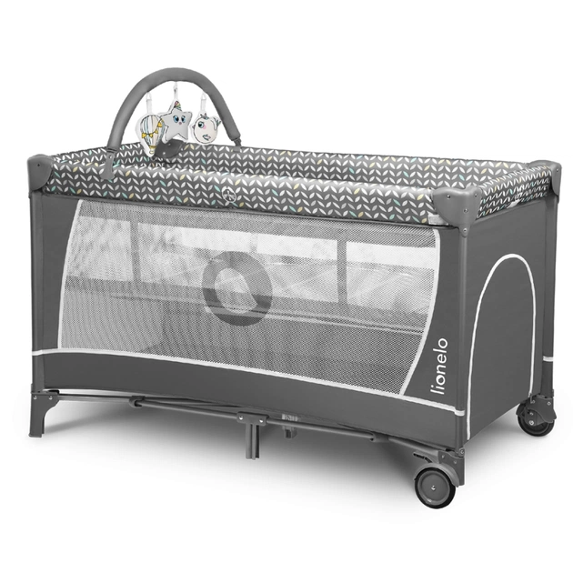 Дитячий манеж Lionelo Flower Grey Scandi (LO-FLOWER GREY SCANDI) - picture 4