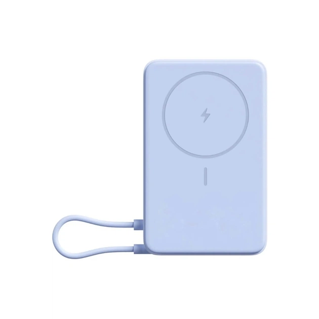 Батарея універсальна Xiaomi 10000mAh Magnetic with Built-in Stand Blue (BHR08PCGL) - зображення 1