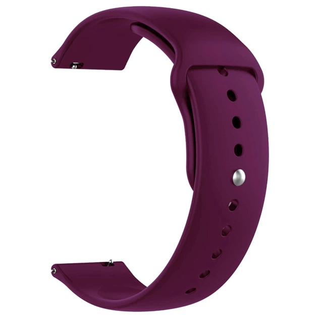 Ремінець до смарт-годинника Armorstandart Silicone Watch Strap 20mm Marsala (ARM60520) - зображення 1