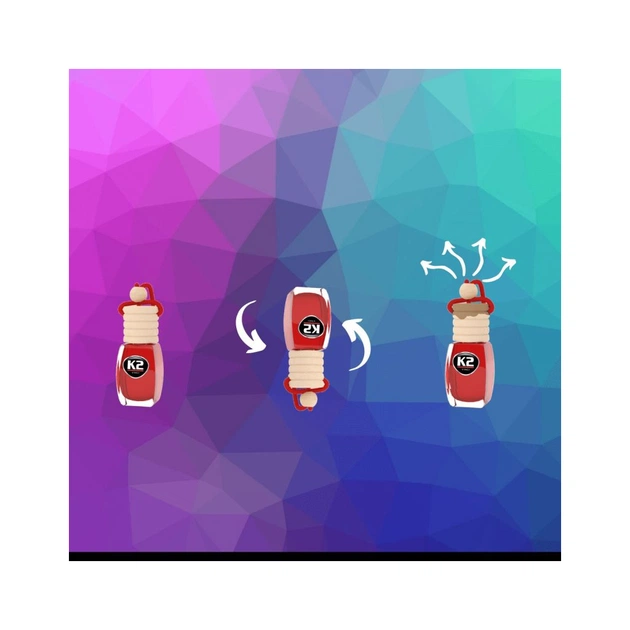 Ароматизатор для автомобіля K2 VINCI VENTO OCEAN 8ML (V454) - зображення 5