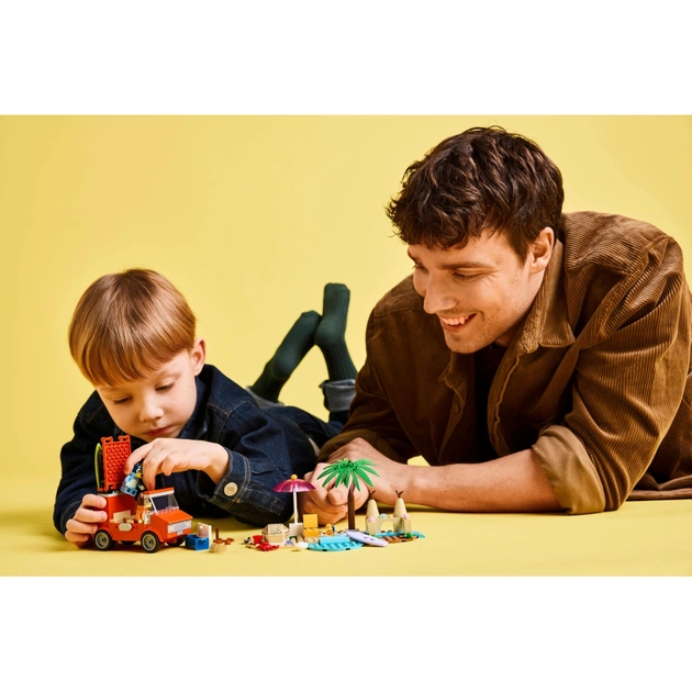 Конструктор LEGO Bluey Пляж і сімейна поїздка на автомобілі Блуї (11202) - picture 10