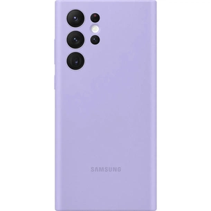 Чохол до мобільного телефона Samsung Silicone Cover Galaxy S22 Ultra Lavender (EF-PS908TVEGRU) зображення 1