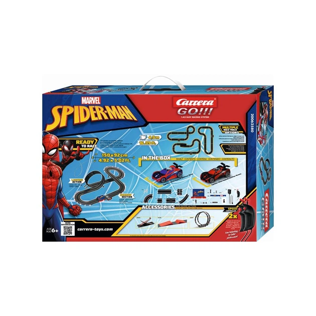 Автотрек Carrera GO!!! Спайдермен-гонщик (CR-20062580) - picture 9