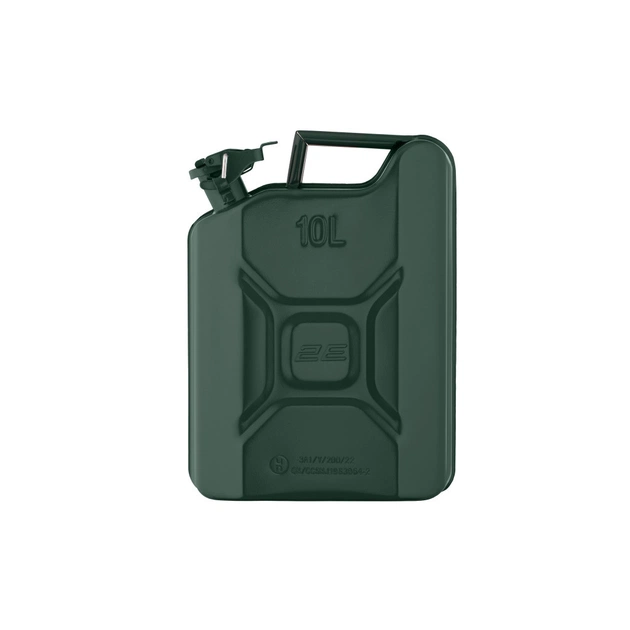 Каністра автомобільна 2E 10л, метал, 0.6мм, зелений (2E-JCM10V) - picture 2