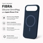 Чехол для мобильного телефона BeCover FIBRA Silicone OmniMag Apple iPhone Air Deep Blue (716207) - уменьшенное изображение 3