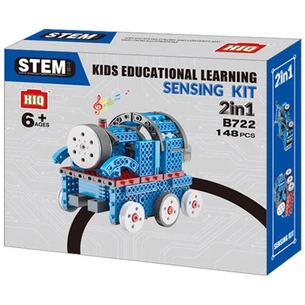 Конструктор HiQ STEM електронний B722 2-в-1, 150 деталей сенсорний (LYH-B722) зображення 1