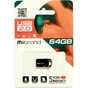 USB флеш накопичувач Mibrand 64GB Hawk Black USB 2.0 (MI2.0/HA64M1B) - уменьшенное изображение 2