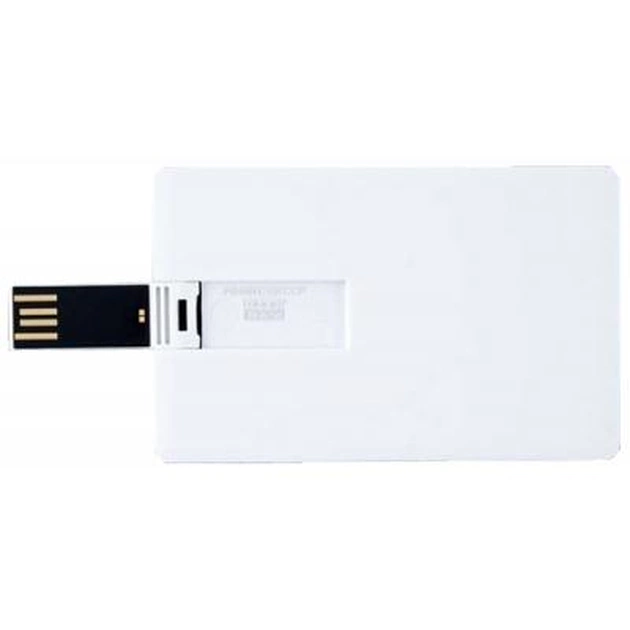 USB флеш накопичувач Goodram 4GB CRedit Card Plastic USB 2.0 (PD4GH2GRCCPB) - изображение 1