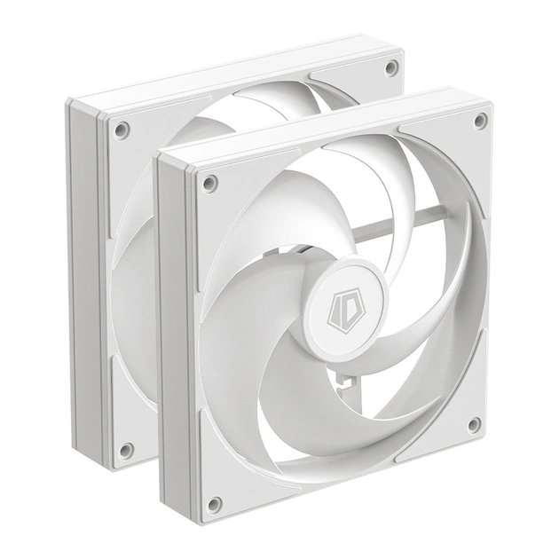Кулер для корпуса ID-Cooling Вентилятор ID-Cooling AS-140-W Duet White (AS-140-W DUET) - изображение 1
